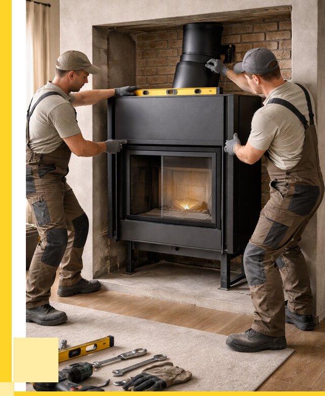 Установка каминных топок в Нерюнгри под ключ от 19548 р. | ЭриданНрю