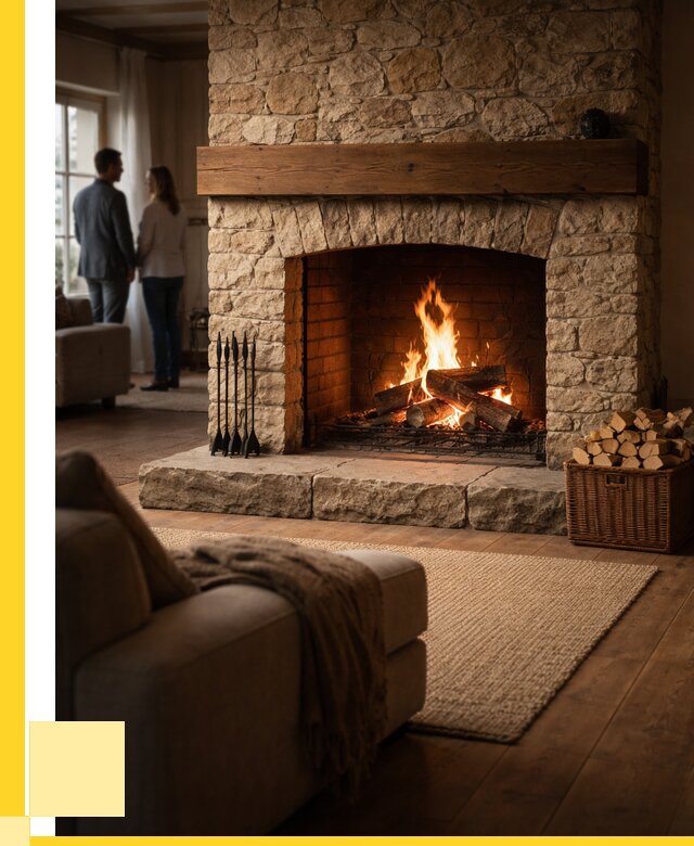 Открытые камины под ключ в Нерюнгри от 162900 р. ЭриданНрю