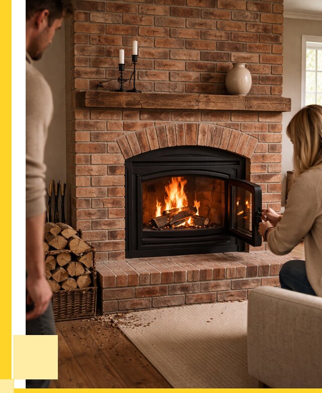 Кирпичные камины под ключ в Нерюнгри от 162900 р. | ЭриданНрю