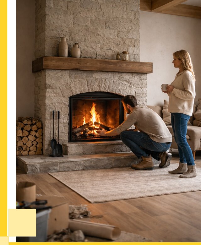 Камины для загородного дома в Нерюнгри от 380100 р., ЭриданНрю