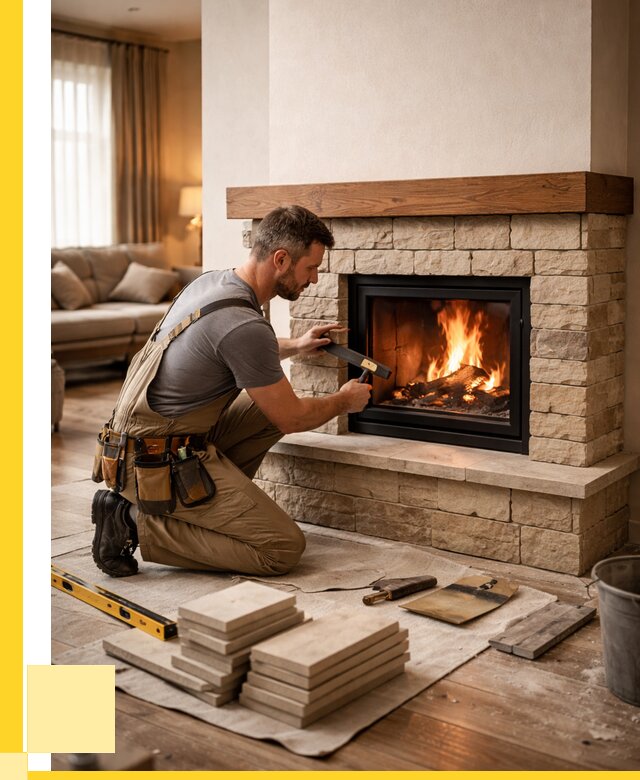 Строительство каминов в Нерюнгри от 162900 р., ЭриданНрю - под ключ