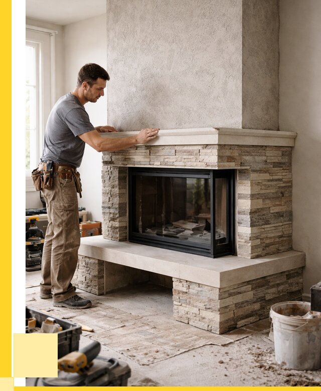 Изготовление каминов под ключ в Нерюнгри от 162900 р. | ЭриданНрю