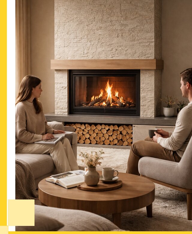 Камины со стеклом в Нерюнгри от 195480 р. | ЭриданНрю — топки 3 стекла