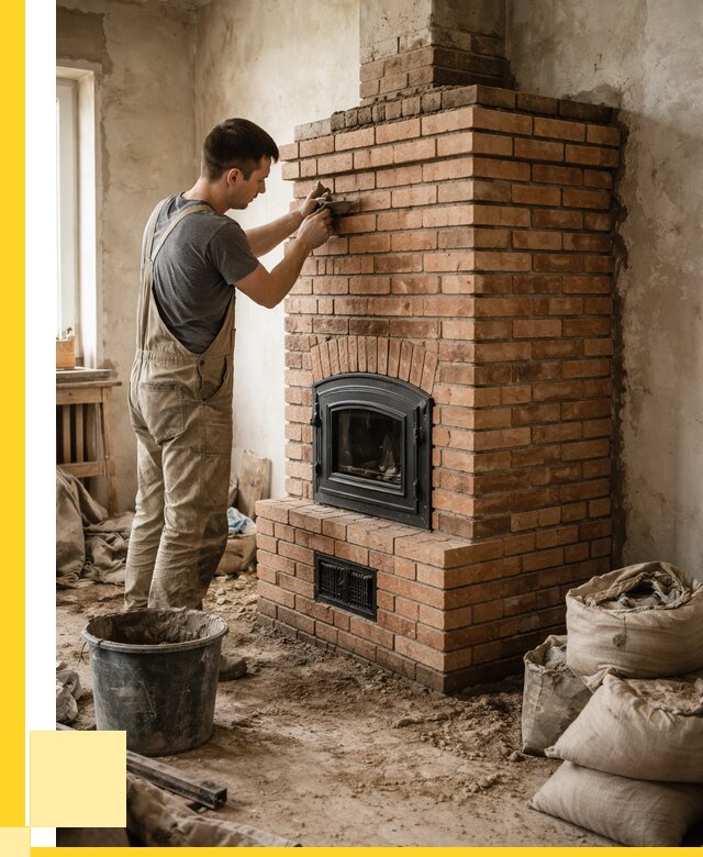 Строительство печей в Нерюнгри от 70590 р. под ключ, ЭриданНрю