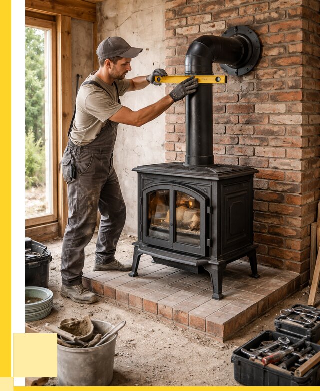 Монтаж печей установка банной печи в Нерюнгри от 16290 р. | ЭриданНрю