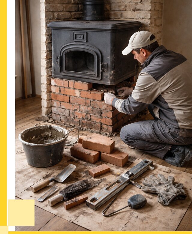 Ремонт печей в Нерюнгри от 13032 р., услуги печника ЭриданНрю