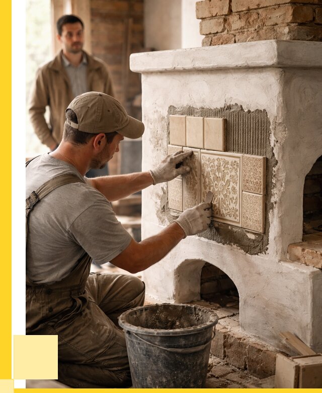 Отделка печей и банных печей в Нерюнгри от 38010 р. | ЭриданНрю