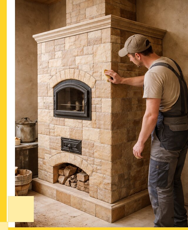 Облицовка печей в Нерюнгри от 4887 р. под ключ | ЭриданНрю