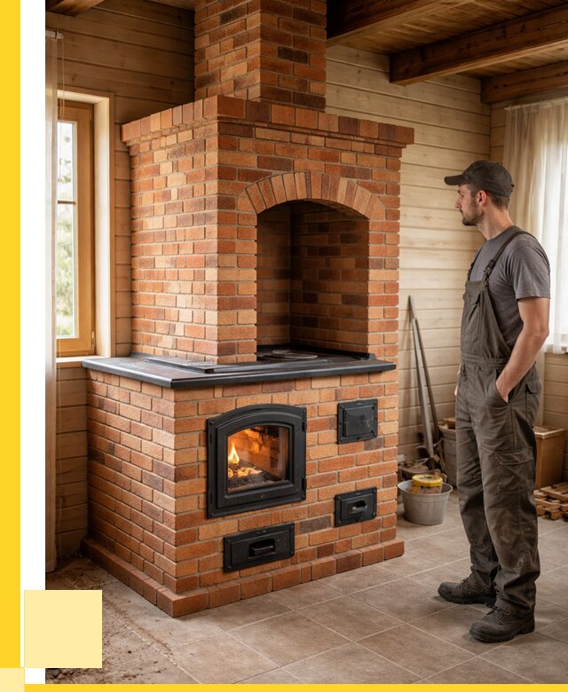 Кирпичные печи в Нерюнгри: купить от 162900 р. | ЭриданНрю