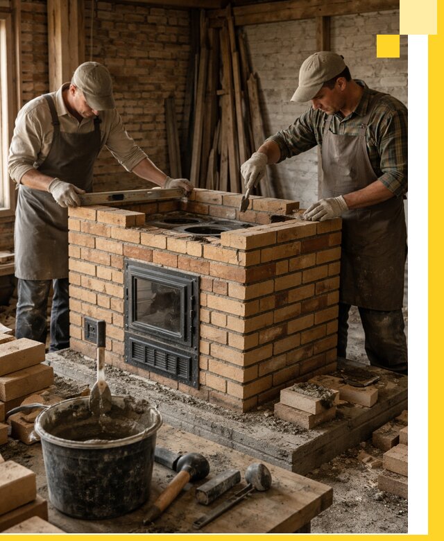 Изготовление и установка варочных печей под ключ в Нерюнгри