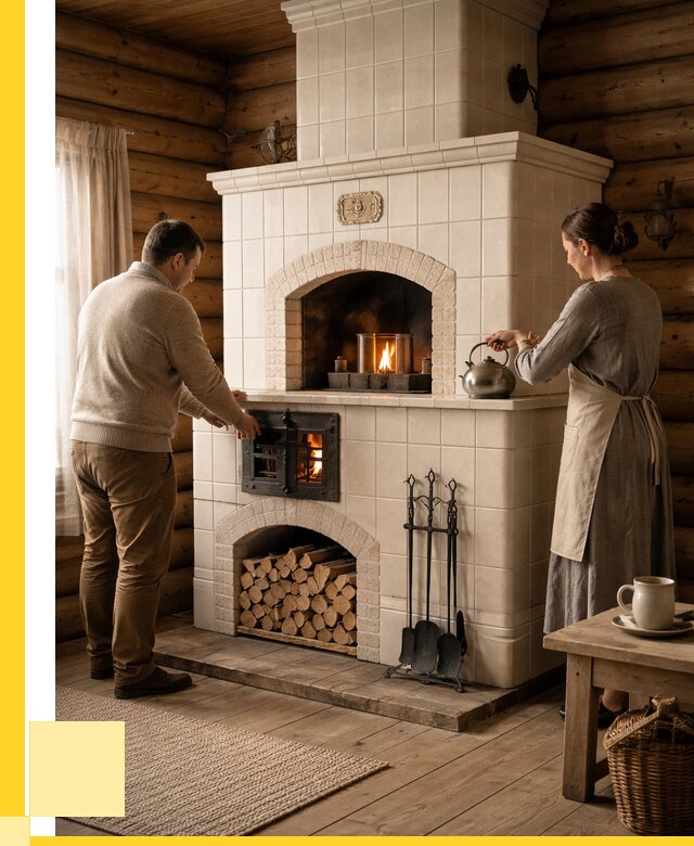 Русские печи в Нерюнгри: установка от 162900 р. ЭриданНрю