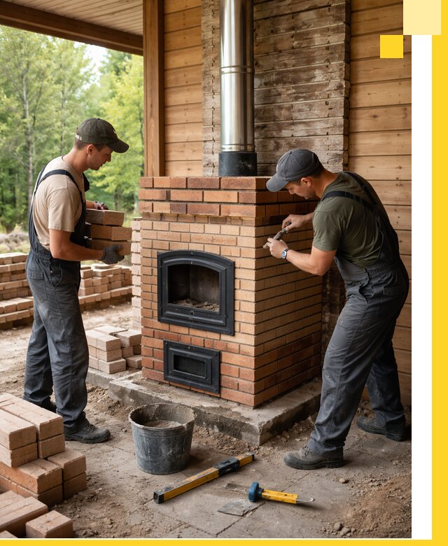 Производство и установка дачных печей под ключ в Нерюнгри