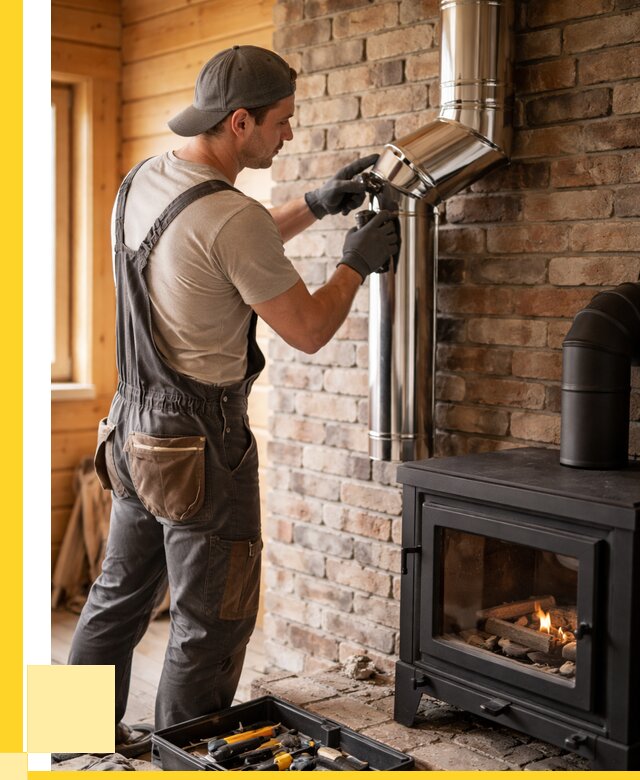Монтаж дымоходов для печей в Нерюнгри от 8145 р. | ЭриданНрю