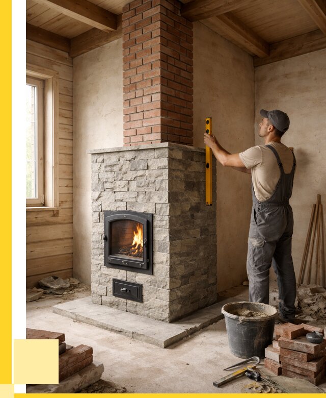 Печи и дымоходы под ключ в Нерюнгри от 48870 р., ЭриданНрю