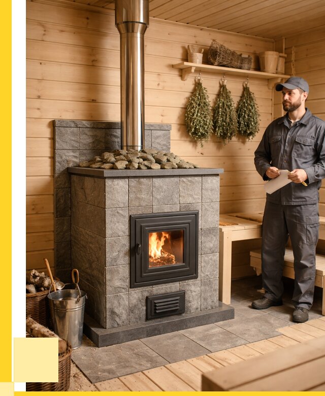 Печи для бани под ключ в Нерюнгри от 130320 р. | ЭриданНрю