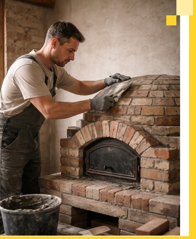 Изготовление и монтаж помпейских печей на заказ в Нерюнгри