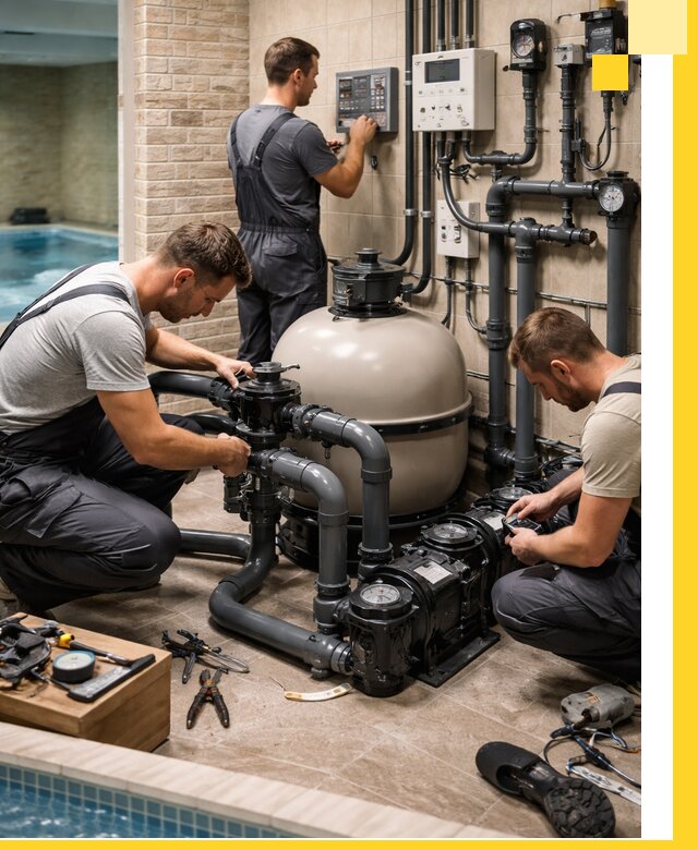 Комплексное оборудование для бассейнов под ключ в Нерюнгри