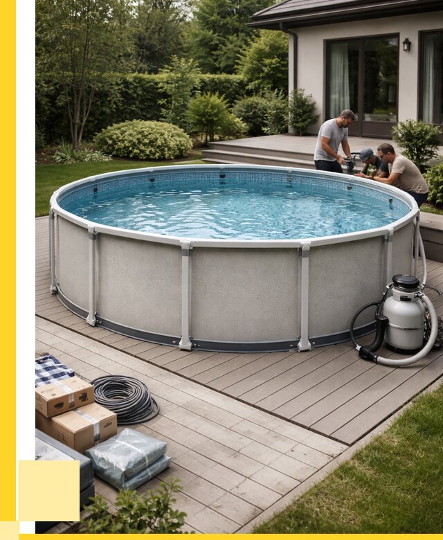 Купить каркасные бассейны в Нерюнгри от 48870 р. | ЭриданНрю