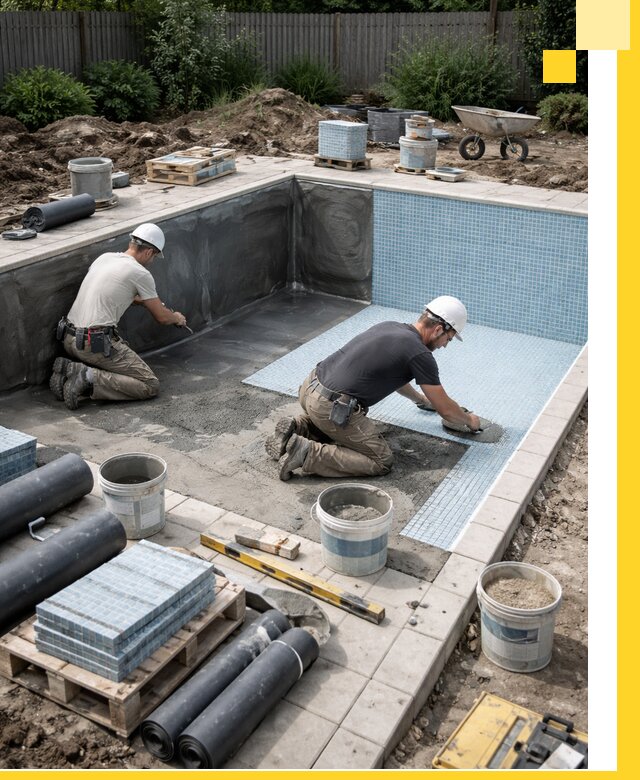 Проектирование и строительство стационарных бассейнов в Нерюнгри