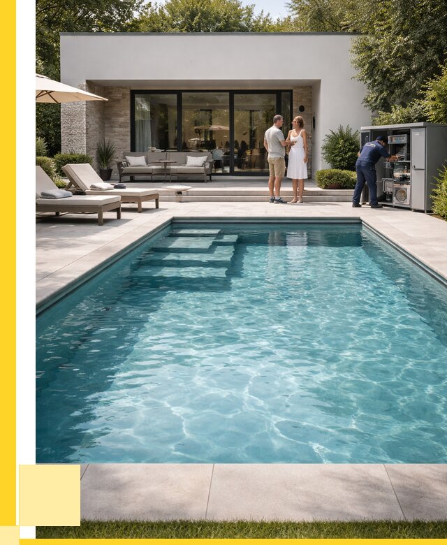 Бассейн в доме в Нерюнгри под ключ от 1303200 р. | ЭриданНрю