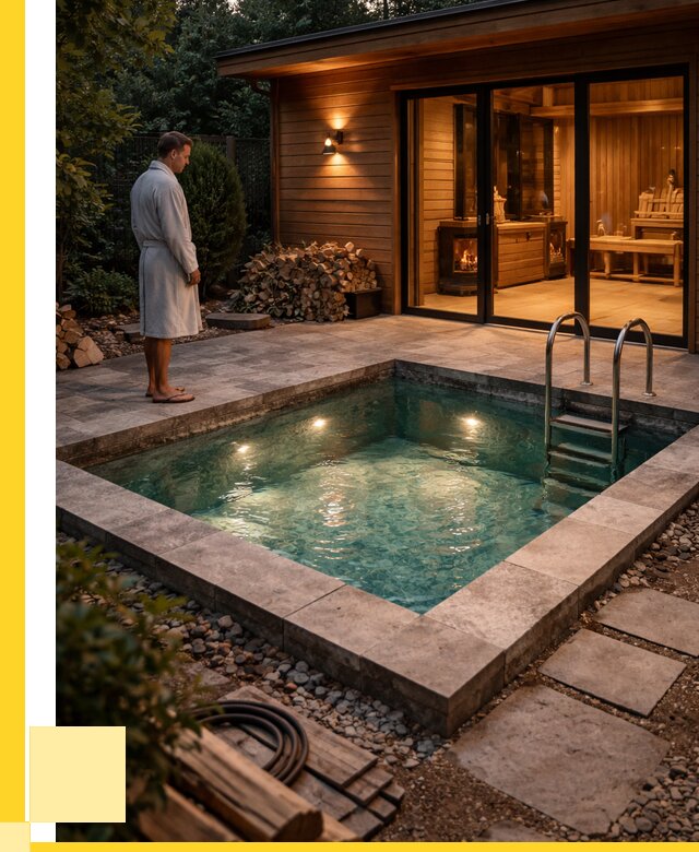 Бани с бассейном под ключ в Нерюнгри от 103170 р. | ЭриданНрю