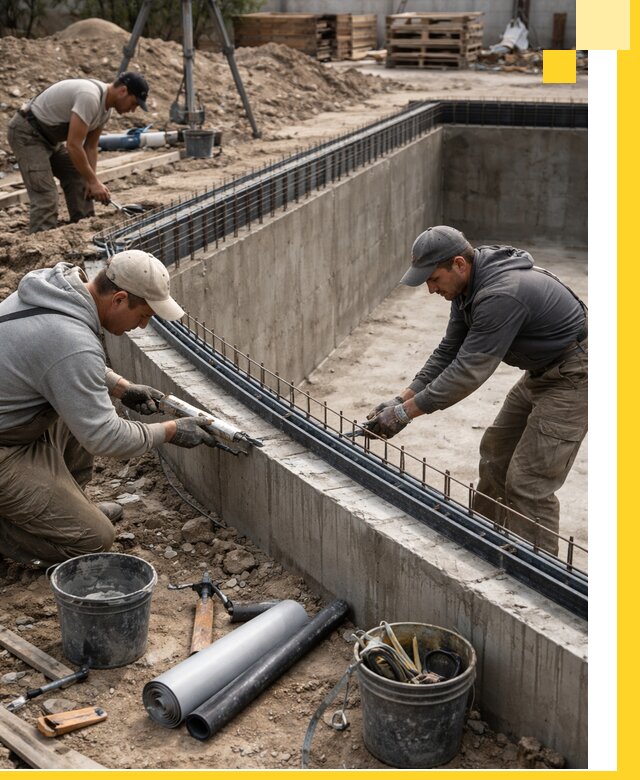 Качественный монтаж чаши бассейна в Нерюнгри под ключ с гарантией