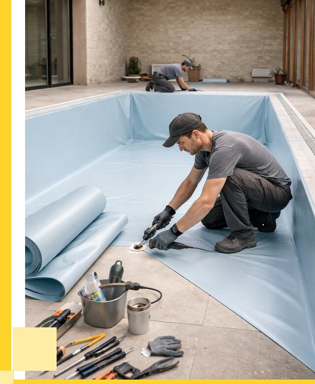 Пленка ПВХ для бассейнов в Нерюнгри от 2715 р. | ЭриданНрю