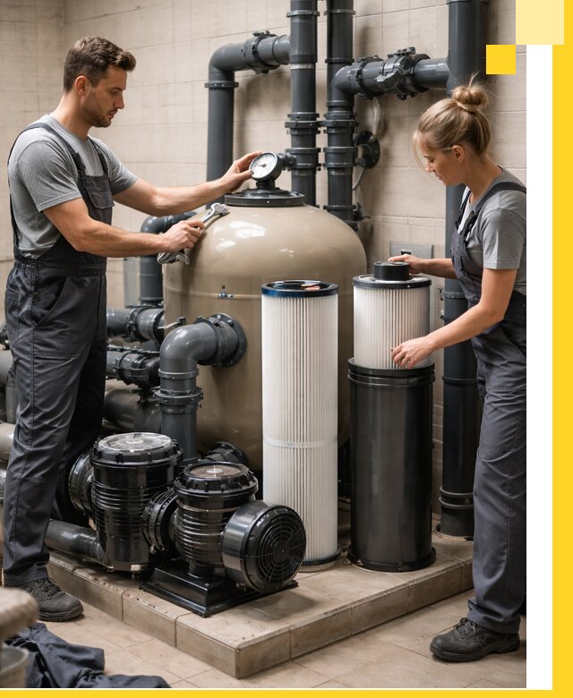 Фильтры и системы фильтрации для бассейнов в Нерюнгри