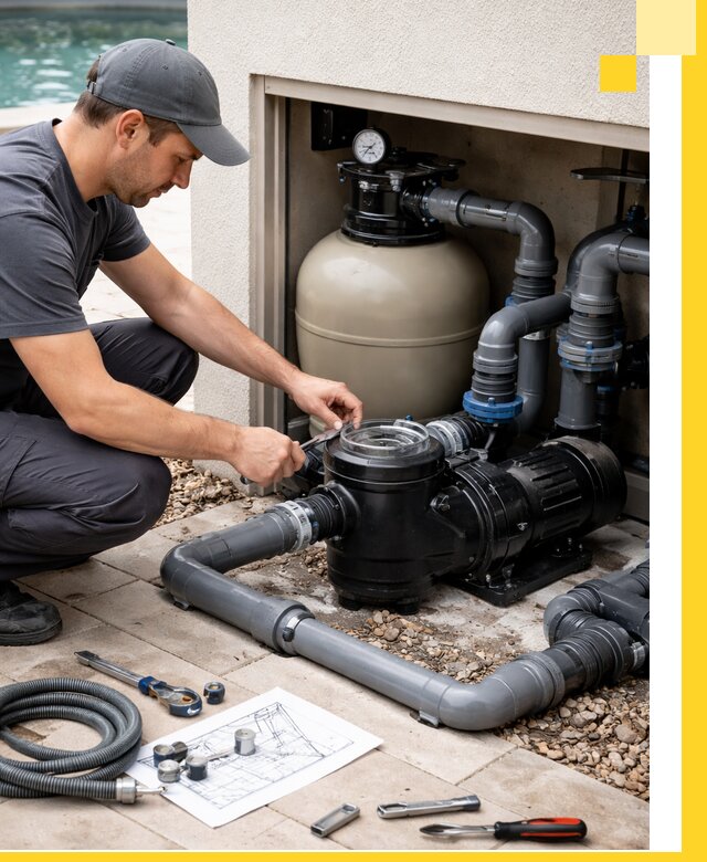 Поставка, монтаж и сервис насосов для бассейнов в Нерюнгри