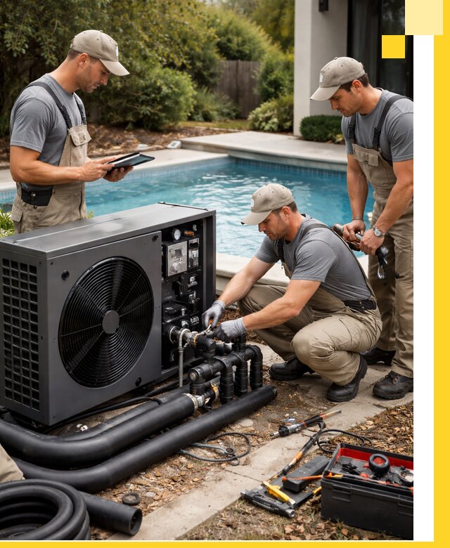 Проектирование и установка тепловых насосов для бассейнов в Нерюнгри