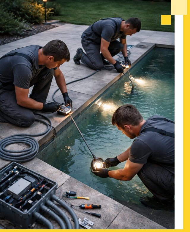 Профессиональное освещение бассейнов в Нерюнгри: дизайн и монтаж