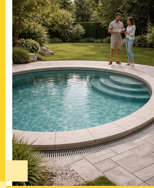 Круглые каркасные бассейны купить в Нерюнгри от 271500 р. | ЭриданНрю