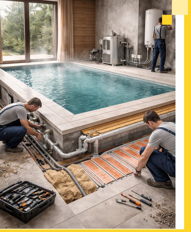 Проектирование и строительство тёплых бассейнов в Нерюнгри