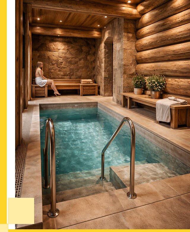 Аренда бани с бассейном в Нерюнгри от 1629000 р. | ЭриданНрю