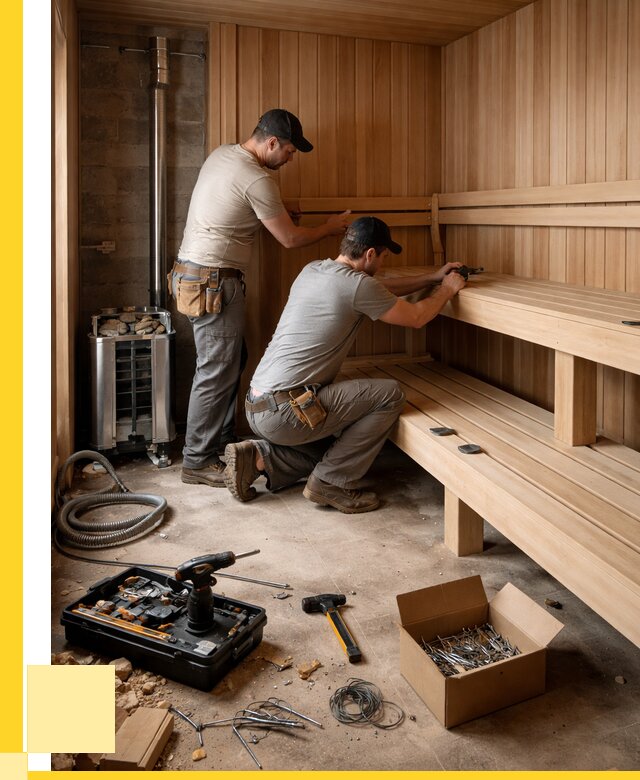 Монтаж саун под ключ в Нерюнгри от 130320 р. | ЭриданНрю