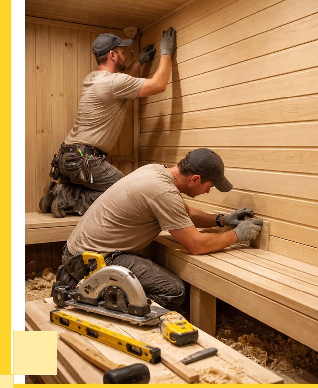 Обшивка саун вагонкой в Нерюнгри от 2715 р. | ЭриданНрю