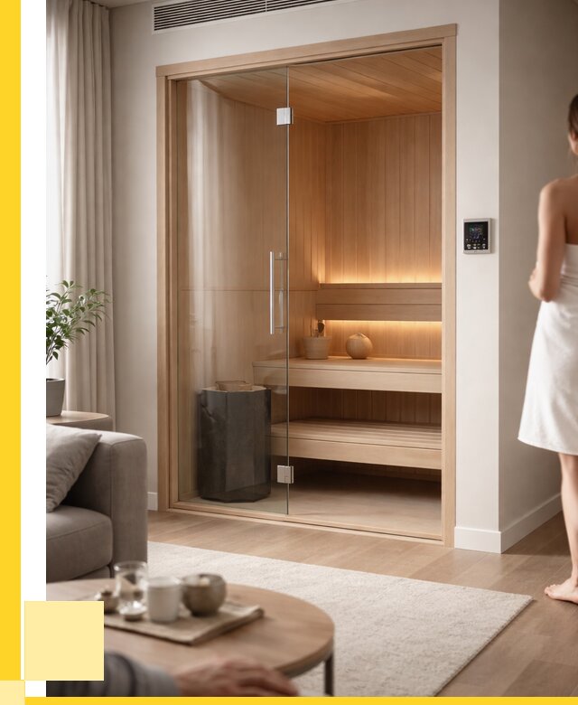 Сауна в квартире под ключ в Нерюнгри от 130320 р. ЭриданНрю