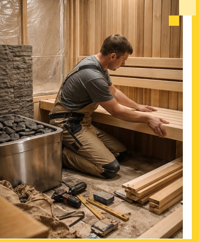 Сауны для дома под ключ с проектированием и монтажом в Нерюнгри