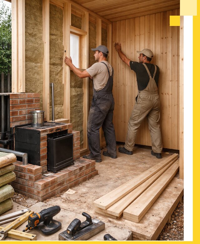 Строительство и установка дачных саун под ключ в Нерюнгри