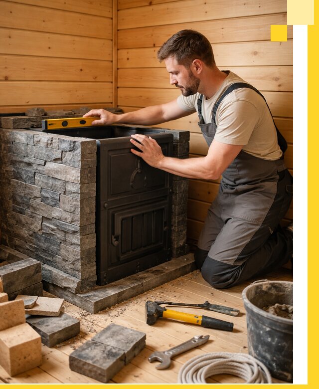 Производство и установка печей для саун под ключ в Нерюнгри