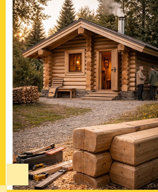 Строительство бань и комплексов в Нерюнгри от 488700 р.| ЭриданНрю