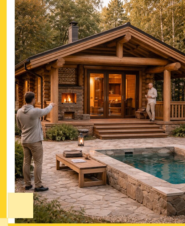 Проекты бань и хамам в Нерюнгри от 27150 р. | ЭриданНрю