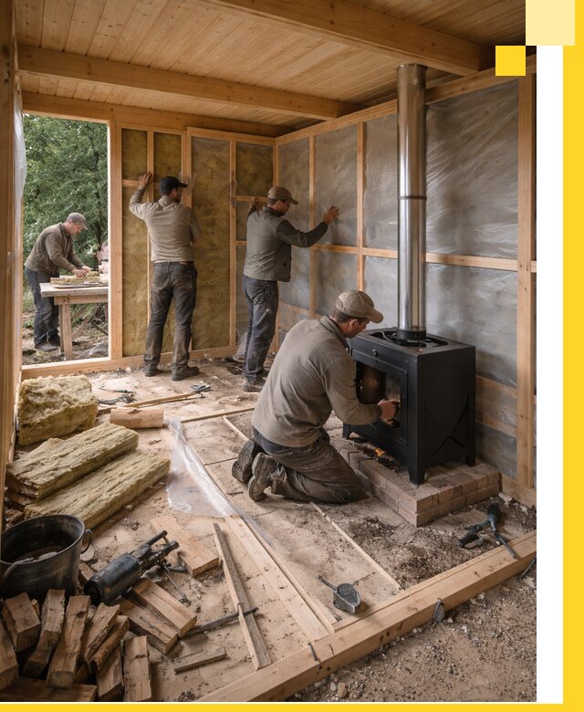 Профессиональный монтаж бань под ключ в Нерюнгри для дома