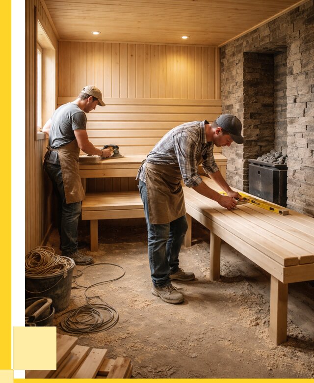 Отделка бани в Нерюнгри: внутренняя отделка от 3258 р. | ЭриданНрю