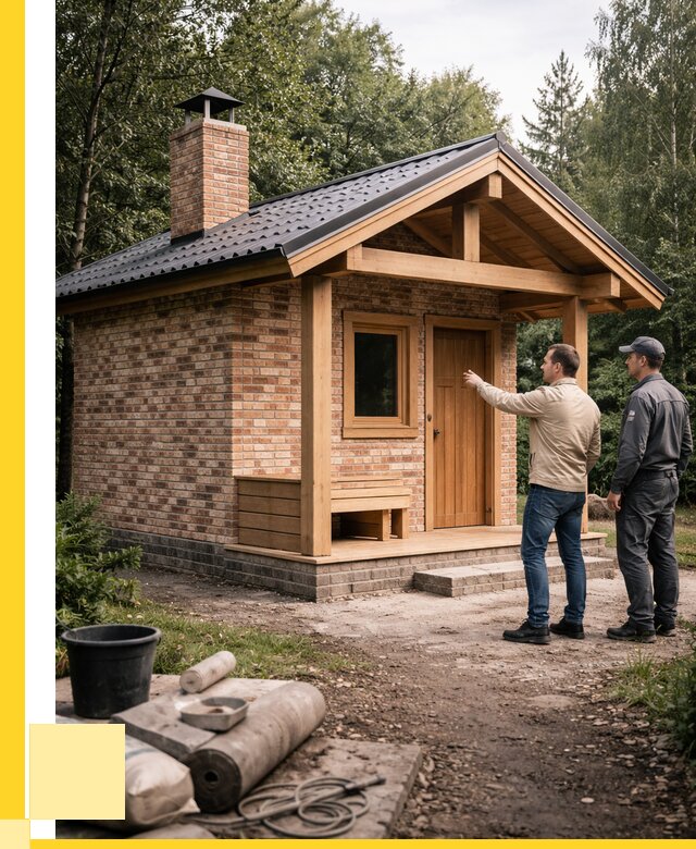 Кирпичные бани и печи в Нерюнгри от 380100 р. | ЭриданНрю