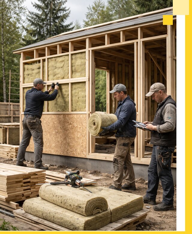 Проектирование и строительство каркасных бань в Нерюнгри под ключ