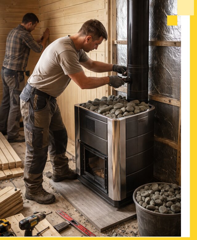 Проектирование и строительство парилок для бани в Нерюнгри под ключ