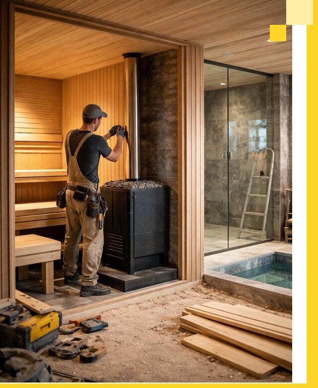 Полное строительство банных комплексов под ключ в Нерюнгри