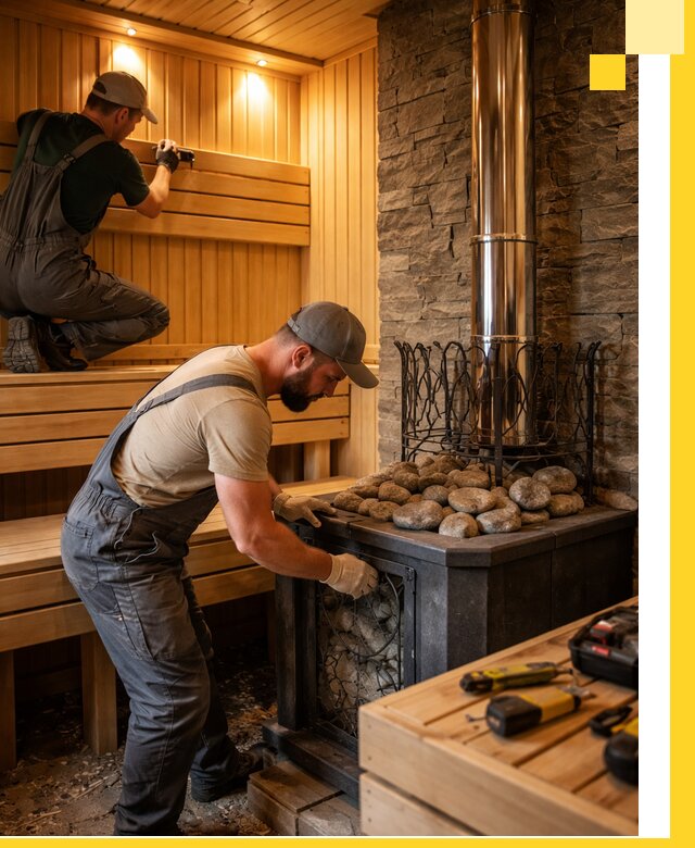 Комплексный дизайн бань, саун и зон отдыха в Нерюнгри