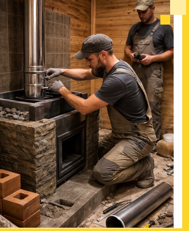 Изготовление и установка банных печей под ключ в Нерюнгри